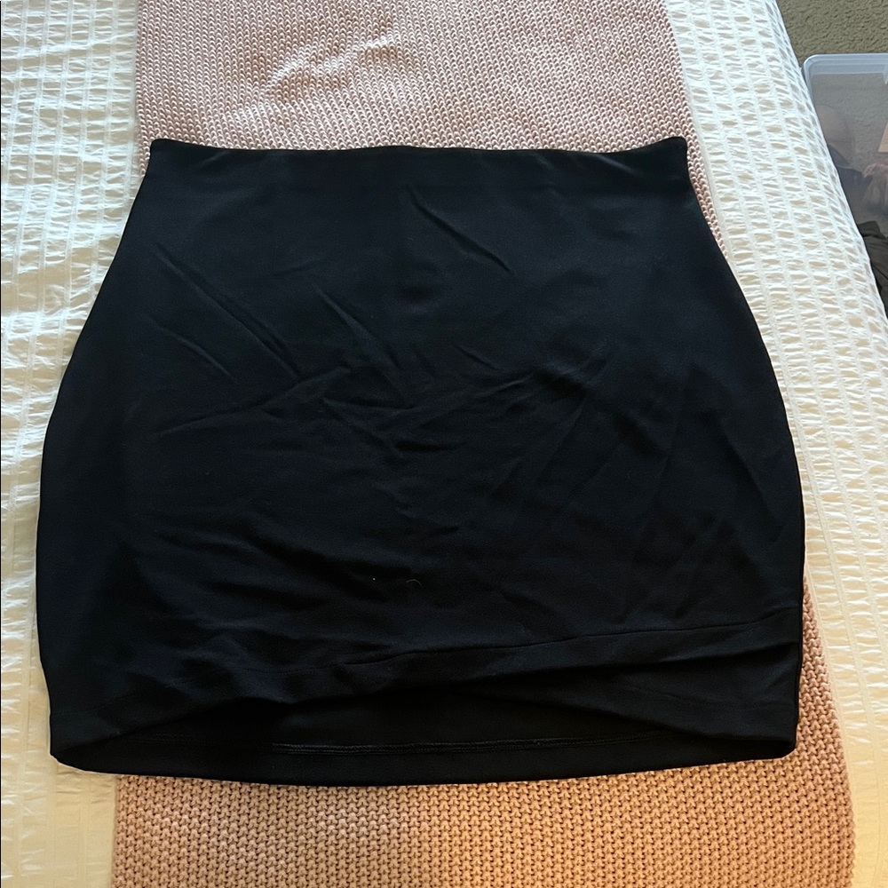 Express Black Mini Skirt